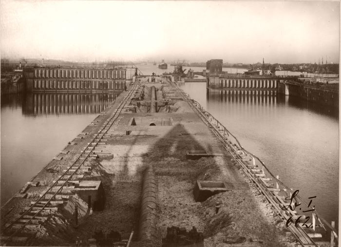 Datei:662-Schleusenbaustelle 28.10.1913.jpg