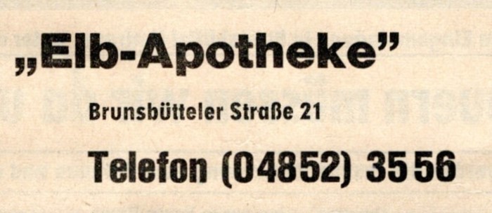Datei:Brunsbütteler21-1972.07.31-Elb-Apotheke.jpg