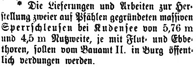 Datei:1892-03-01-gray0031a Ausschreibung Schleusenbau bei Kudensee.jpg