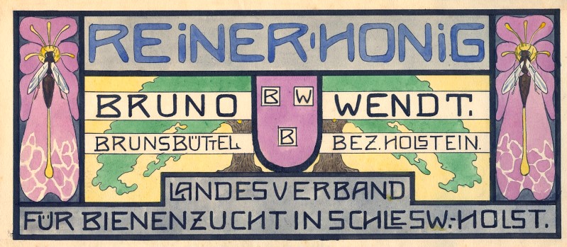 Datei:Werbeschild für Brunos Honiggläser.jpg