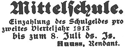 Datei:1913-07-03 586a Schulgeld.jpg