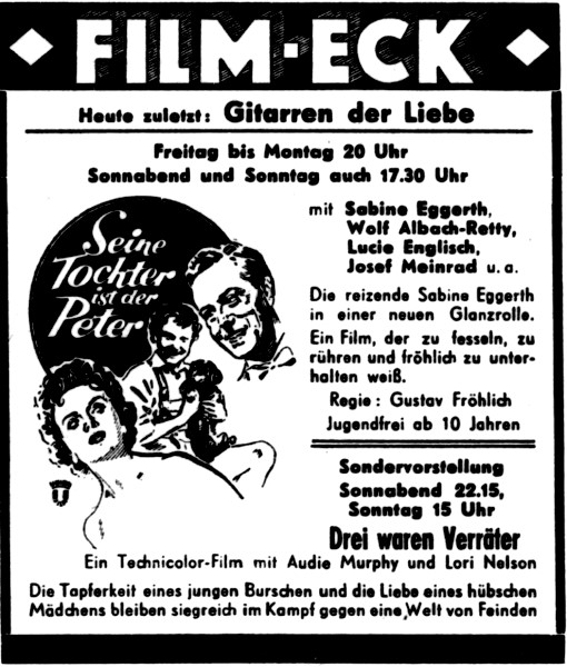Datei:1956.04.26-Seine Tochter ist der Peter.jpg