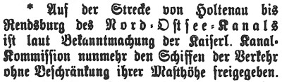 Datei:1894-03-22gray0538a Kanal von Holtenau bis Rendsburg freigegeben.jpg