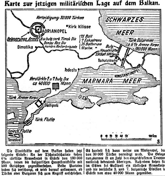 Datei:1913-02-06 316a Lage auf dem Balkan.jpg