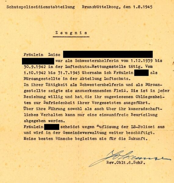 Datei:1945-Zeugnis Schutzpolizei-A.jpg