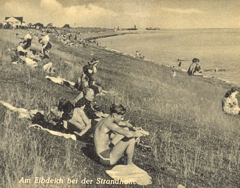 Datei:Badestelle Zweidorf-ca. 1950er.jpg