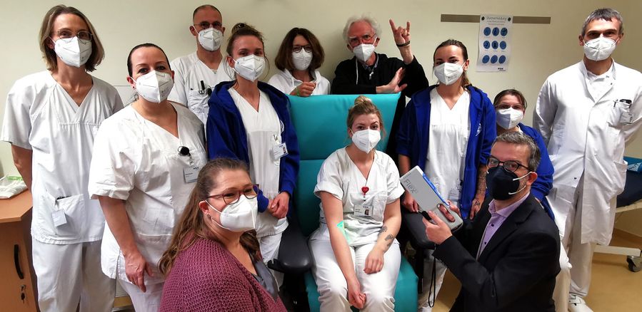 Überrreichung und Vorführung im WKK Heide