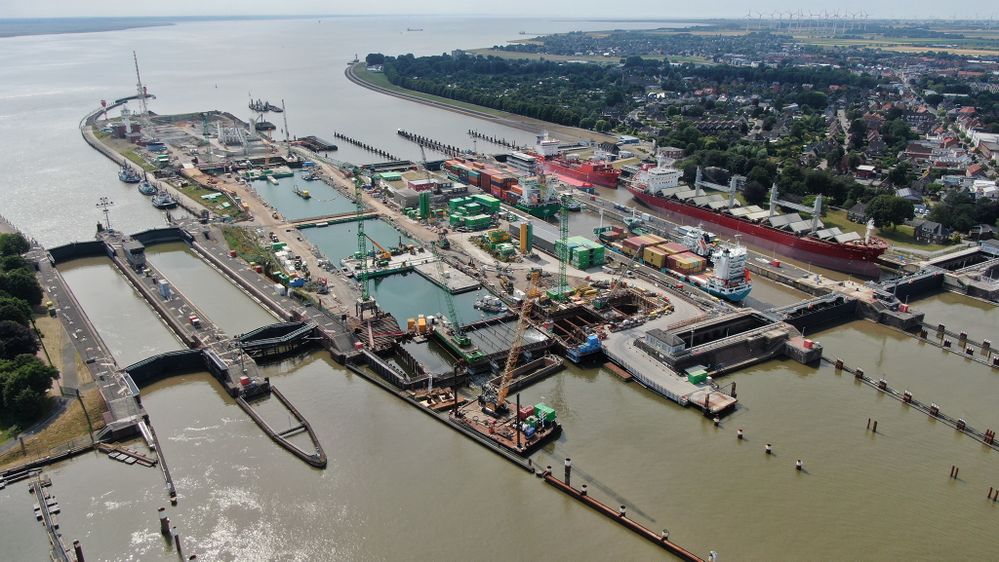 Fünfte Schleusenkammer