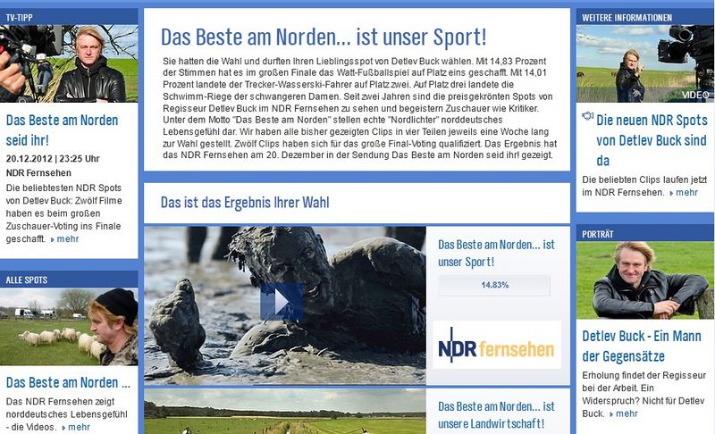 "Das Beste am Norden. Trailer von Detlef Buck.