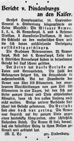 Datei:1914.09.18-Bericht Hindenburg.jpg