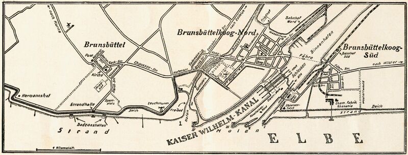 Datei:Plan Brunsbüttel-1930.jpg