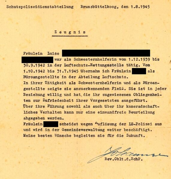 Datei:1945-Zeugnis Schutzpolizei.jpg